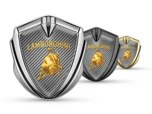 Lamborghini Abzeichen Selbstklebend Max Design Aus Edelstahl